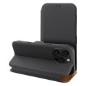 Kryt FOLIO SIDE MAGNET pro iPhone 16 PLUS - šedý