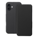 Kryt FOLIO SIDE MAGNET pro iPhone 16 PLUS - šedý