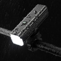 Přední světlo na kolo Rockbros 24610002001 1000 lm + kabel USB-C - USB-A - černé