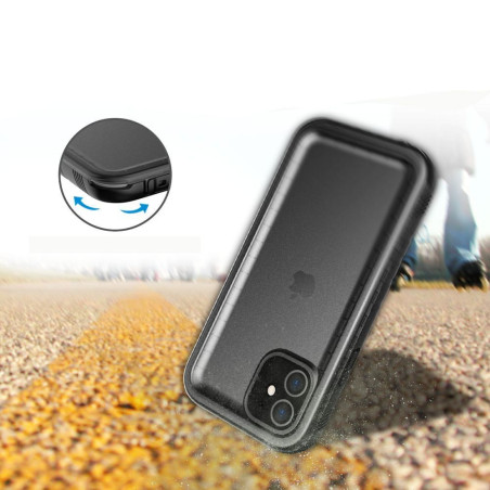 Vodotěsný kryt Shellbox SHELLBOX DOT pro iPhone 11 - černý