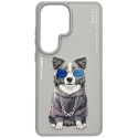 Kryt Nimmy GLASSES COOL DOG pro S26 Ultra - šedý