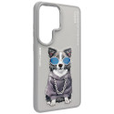 Kryt Nimmy GLASSES COOL DOG pro S26 Ultra - šedý
