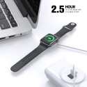 AG PREMIUM C3173 Nabíjecí USB-C kabel 2v1 pro hodinky Apple Watch a iPhone 1,2m, bílý