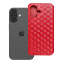 CUBIC Book flip case pro iPhone 17 - červená