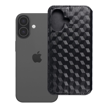 Kryt CUBIC BOOK pro iPhone 17/18 - black