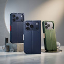 Pouzdro SPLIT BOOK iPhone 17/18 - navy a cream