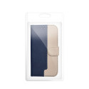 Pouzdro SPLIT BOOK iPhone 17/18 - navy a cream