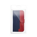 Pouzdro SPLIT BOOK pro iPhone 17 / 18 - navy & červená