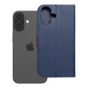 Pouzdro SPLIT BOOK pro iPhone 17 / 18 - navy & červená