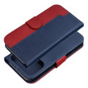 Pouzdro SPLIT BOOK pro iPhone 17 / 18 - navy & červená