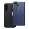 Pouzdro Flip SPLIT Book pro Samsung A27 - tmavě modré/krémové