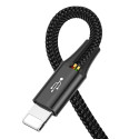 BASEUS CA1T4-B01 Opletený nabíjecí a datový kabel 4v1 (2x USB-C/Lightning/microUSB), 1,2 m, černý