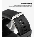 RINGKE Rubber One Klasický silikonový řemínek pro Apple Watch 42/44/45/49mm, černý