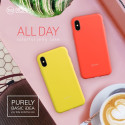 ROAR Colorful Jelly Case jemný silikonový kryt pro iPhone 12/12 Pro, šedý
