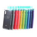ROAR Colorful Jelly Case jemný silikonový kryt pro iPhone 12/12 Pro, šedý