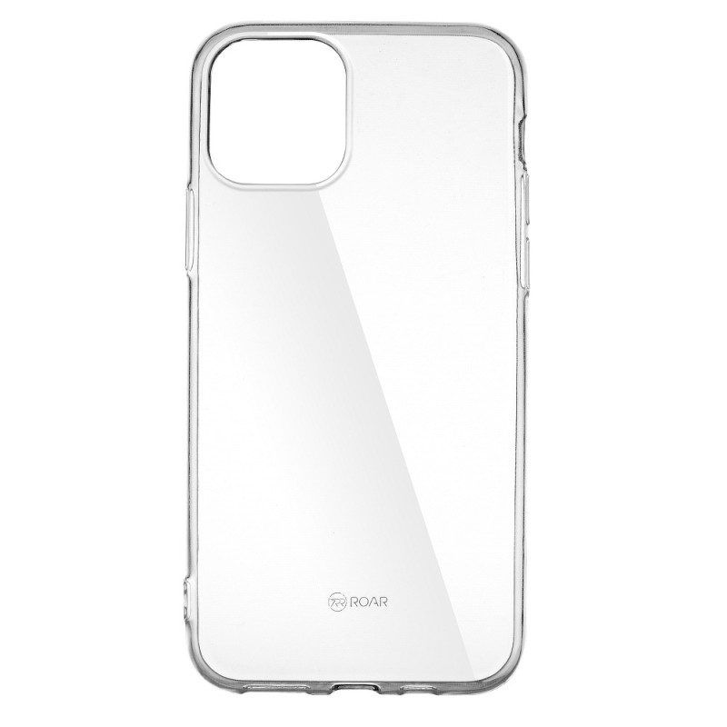 ROAR Jelly Case Transparent silikonový kryt pro iPhone 12 Pro Max, čirý