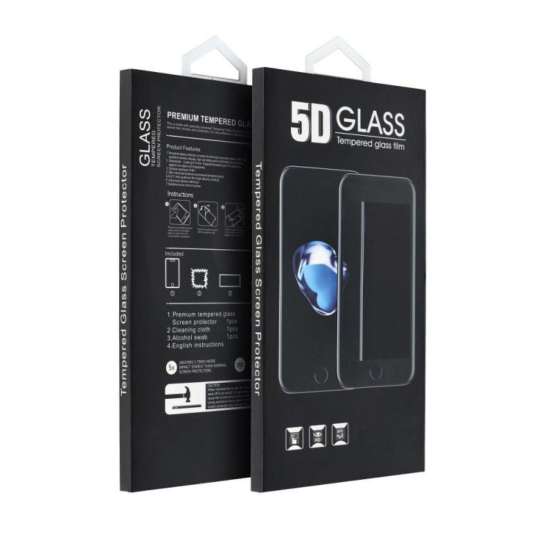 Ochranné sklo 5D FULL GLUE pro iPhone 12 - black