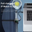 BASEUS CA1T4-I0G Opletený nabíjecí a datový kabel 4v1 (Lightning/USB-C/microUSB/Watch), 1,2 m, černý