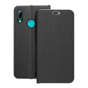 Pouzdro LUNA Book Carbon pro Huawei P Smart 2019