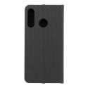 Flip pouzdro LUNA Book Carbon pro Huawei P30 Lite - carbon black