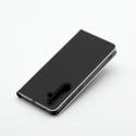 Kryt LUNA Book Carbon pro Samsung A7 2018 - carbon black
