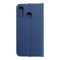Kryt LUNA Book Carbon pro Samsung A40 – carbon blue