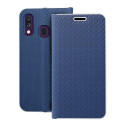 Kryt LUNA Book Carbon pro Samsung A40 – carbon blue
