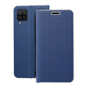 Kryt Luna Book Carbon pro Samsung A12/M12 - carbon blue