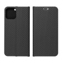Kryt LUNA BOOK Carbon pro Xiaomi Redmi 9AT / 9A - carbon black