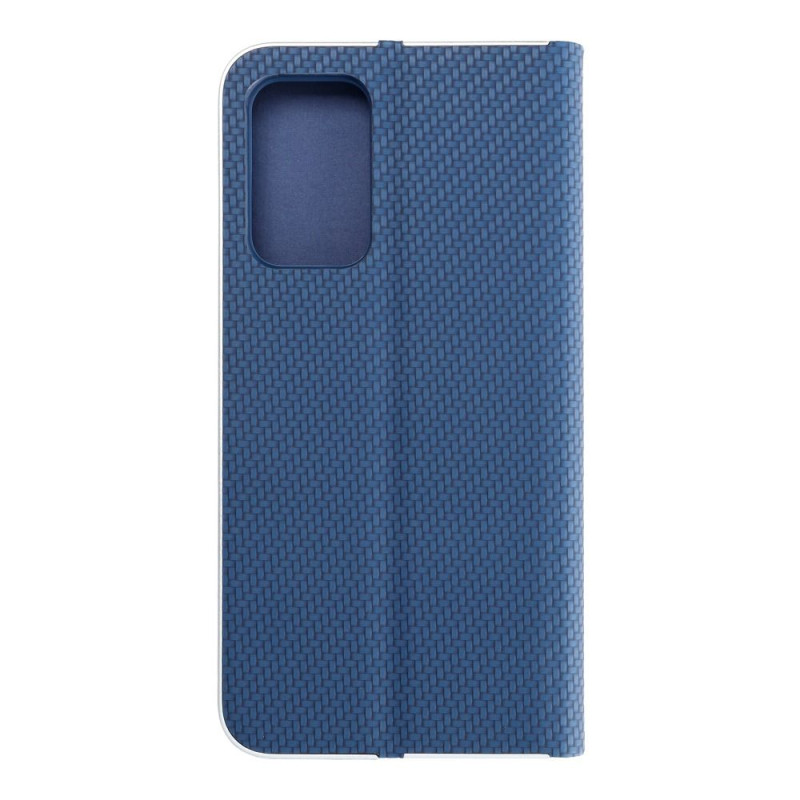 Kryt Luna Book Carbon pro Samsung A52 5G / A52 LTE (4G) / A52s 5G - carbon blue