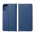 Kryt Luna Book Carbon pro Samsung A52 5G – carbon blue