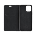 Kryt LUNA BOOK CARBON pro Samsung A52 - carbon black