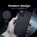 Kryt LUNA BOOK CARBON pro Samsung A52 - carbon black