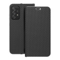 Kryt LUNA BOOK CARBON pro Samsung A52 - carbon black