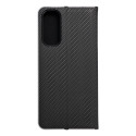 Flip pouzdro LUNA Book Carbon Samsung A05s – carbon black