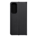 Flip pouzdro LUNA Book Carbon pro A55 5G – carbon black