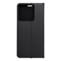 Pouzdro Kabura LUNA Book Carbon pro Redmi NOTE 13 PRO 5G - carbon
