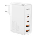 Rychlonabíječka Baseus GaN2 Pro 100W USB / USB Type C Quick Charge 4+ Power Delivery bílá (CCGAN2P-L02)