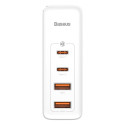 Rychlonabíječka Baseus GaN2 Pro 100W USB / USB Type C Quick Charge 4+ Power Delivery bílá (CCGAN2P-L02)