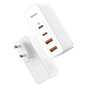 Rychlonabíječka Baseus GaN2 Pro 100W USB / USB Type C Quick Charge 4+ Power Delivery bílá (CCGAN2P-L02)