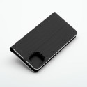 Kryt LUNA Book CARBON iPhone 16 – carbon black