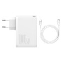 Rychlonabíječka Baseus GaN2 Pro 100W USB / USB Type C Quick Charge 4+ Power Delivery bílá (CCGAN2P-L02)