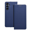 Pouzdro LUNA Book Carbon pro Samsung A16 5G - carbon blue