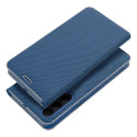 Pouzdro LUNA BOOK CARBON pro Samsung A36 5G - carbon blue