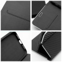 Flip pouzdro LUNA BOOK CARBON pro Xiaomi 14T PRO - carbon black