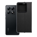Flip pouzdro LUNA BOOK CARBON pro Xiaomi 14T PRO - carbon black