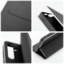 Flip pouzdro LUNA BOOK CARBON pro Xiaomi 14T PRO - carbon black