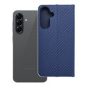 Pouzdro LUNA Book Carbon pro Samsung A56 5G - carbon blue