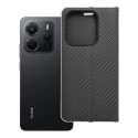 Kryt LUNA BOOK CARBON Redmi NOTE 14 5G - carbon black