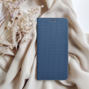 Kryt LUNA BOOK CARBON pro Redmi NOTE 14 5G – carbon blue